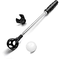 Retriever de pelotas de golf de acero inoxidable telescópico para agua con agarrador de pelotas de golf para putter…